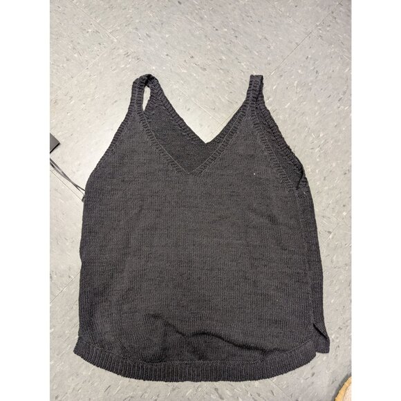 DYI Women's Sweater Tank Top Black Size Large - Picture 6 of 8